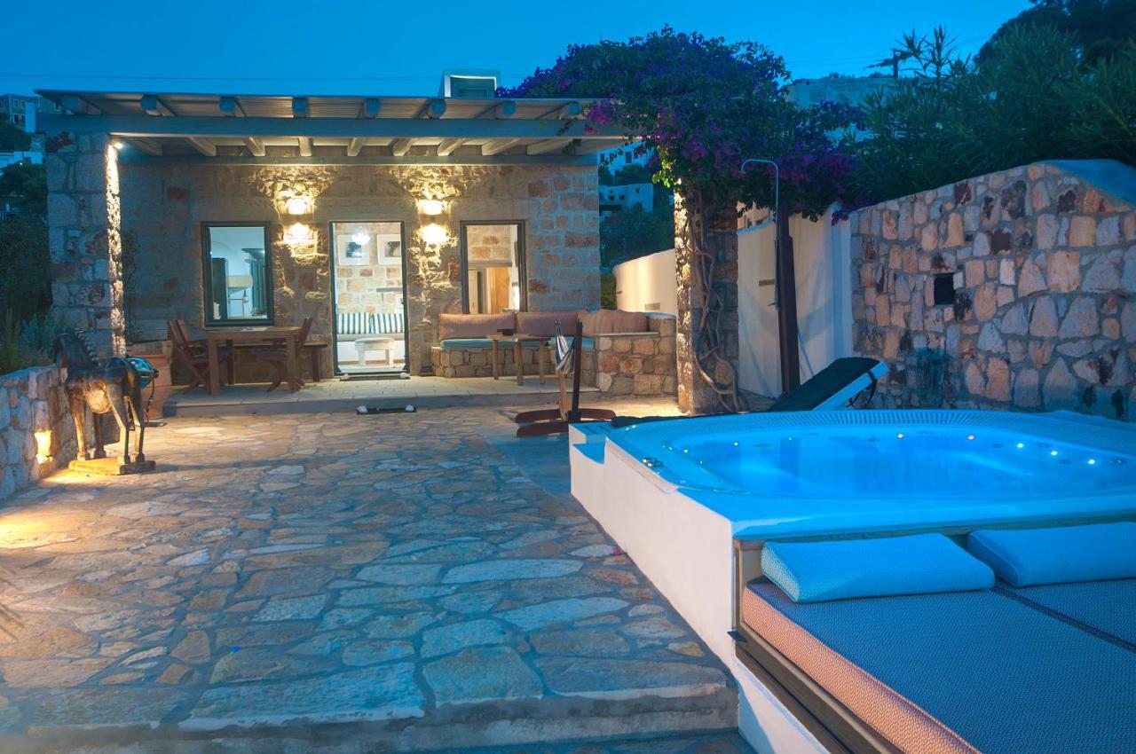 Patmos Exclusive Villas Skála Esterno foto