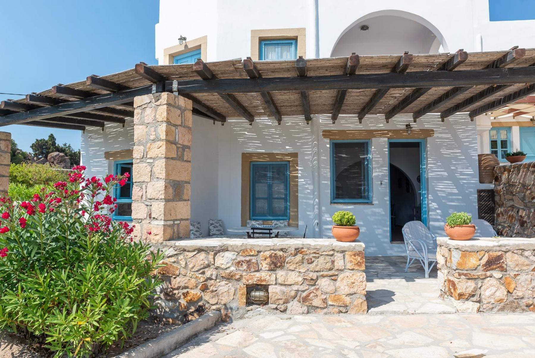 Patmos Exclusive Villas Skála Camera foto
