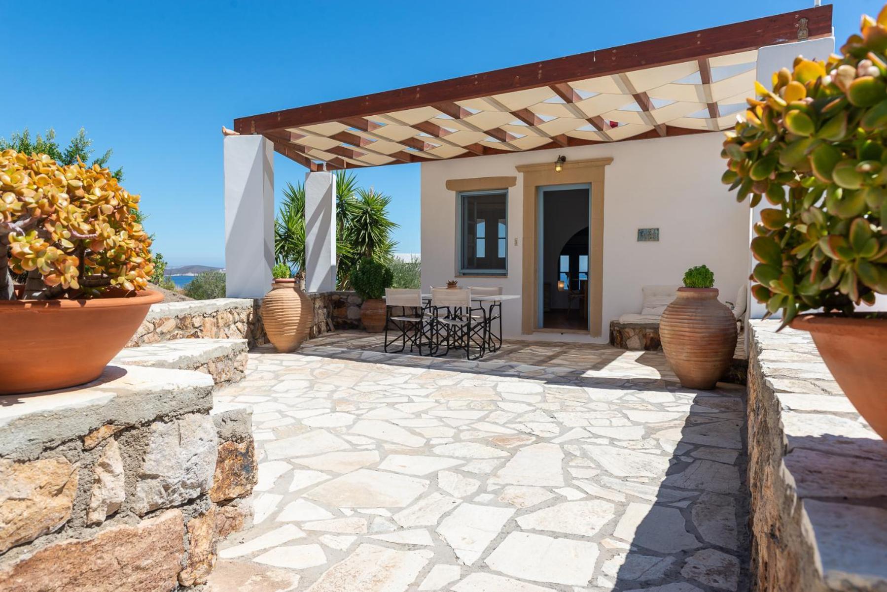 Patmos Exclusive Villas Skála Camera foto